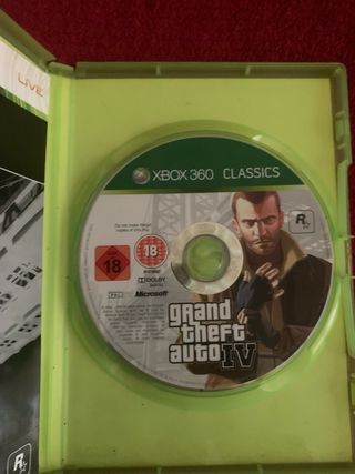GTA IV Xbox 360 Classics, completo