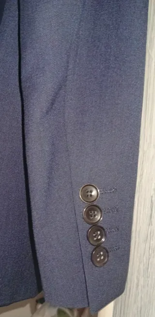 Chaqueta americana hombre azul