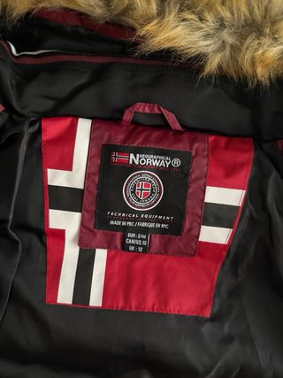 Cazadora Geographical Norway Mujer Talla M Nueva