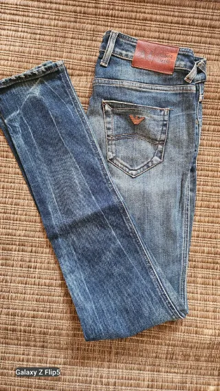Pantalón Vaquero Armani Jeans Azul