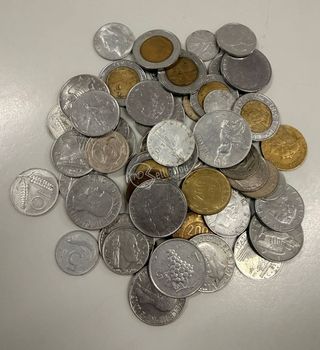 Lotto Monete Lire, Estere e Gettoni Telefonici