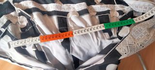 Traje Flamenca Talla 40-42 Negro Lunares