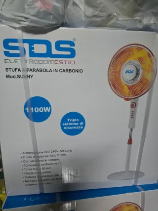 Stufa a parabola SDS SUNNY 1100W