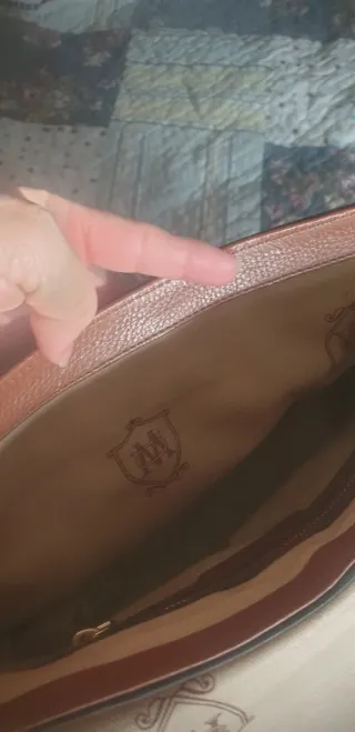 Bolso Massimo Dutti Piel Marrón