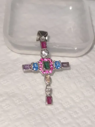 Colgante Cruz Plata