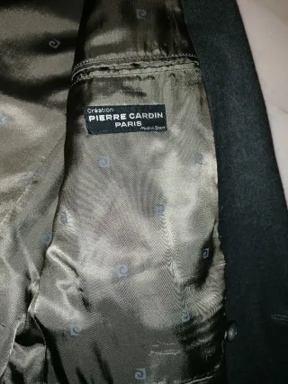 Americana Pierre Cardin Lana Gris