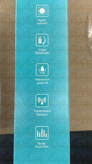 Ricetrasmittente Walkie 16 canali LED