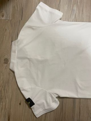 Polo Stone Island Blanco Talla XS