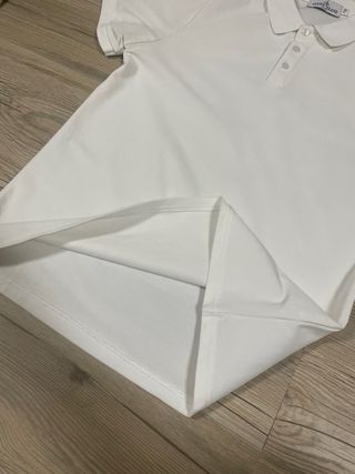Polo Stone Island Blanco Talla XS