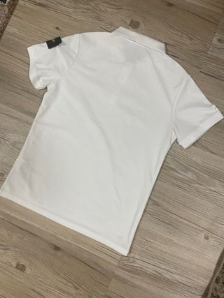 Polo Stone Island Blanco Talla XS
