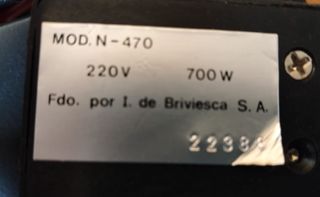 BRASERO ELECTRICO SOLAC 40 CM