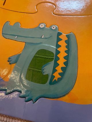 Puzzle Djeco 20 piezas texturas animales