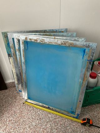 Pack Serigrafía (4 Pantallas 50x60 + Accesorios)