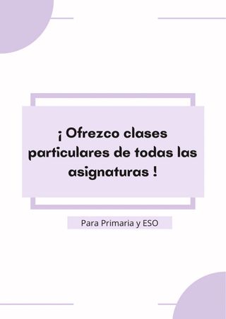 Clases Particulares