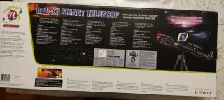 Telescopio Galaxi Smart con App Star Walk 2