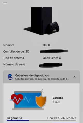 XBOX Series X NUEVA Y GARANTÍA MICROSOFT