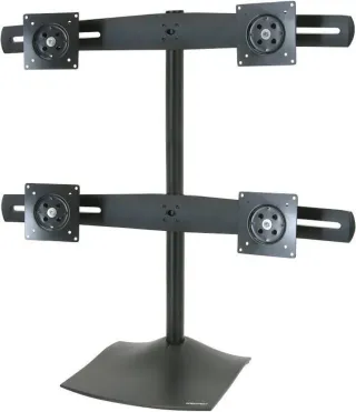 Soporte 4 monitores Ergotron DS-100 Quad Negro