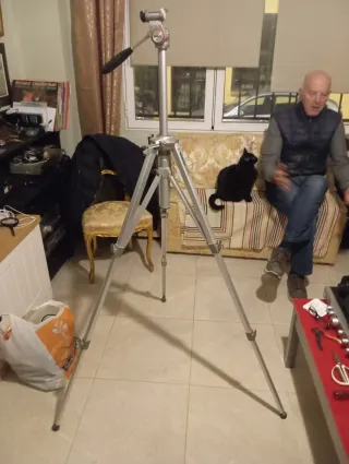 Trípode Velbon Profesional Cámaras y Vídeo alumini