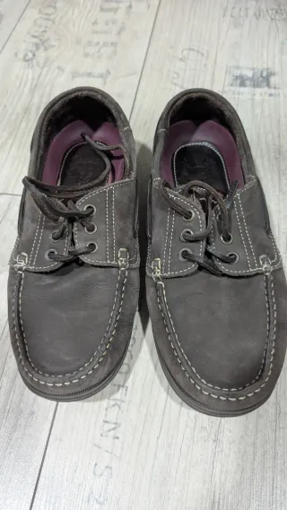 Náuticos de piel para caballero