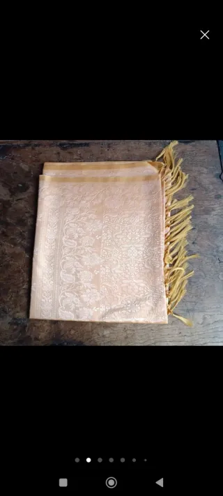 Pañuelos de seda de la India.