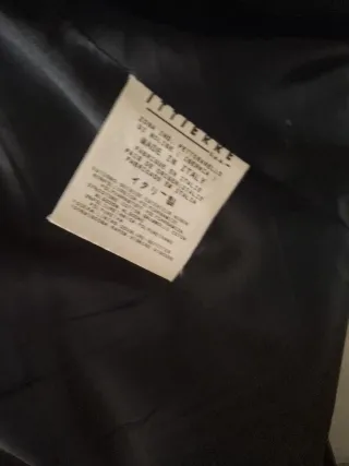 Chaqueta Versace Negra Talla M Made in Italia