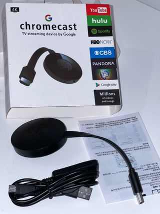 Google Chromecast 4K TV Streaming Device