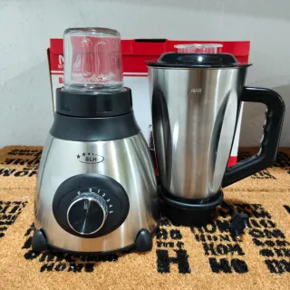 Licuadora batidora procesador Acero Inox 1000W