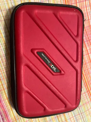 Nintendo 3DS XL Blu con custodia e giochi