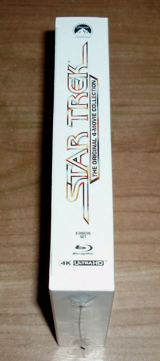 Star Trek 1-4 Las Peliculas Originales 4K+BD Nuevo