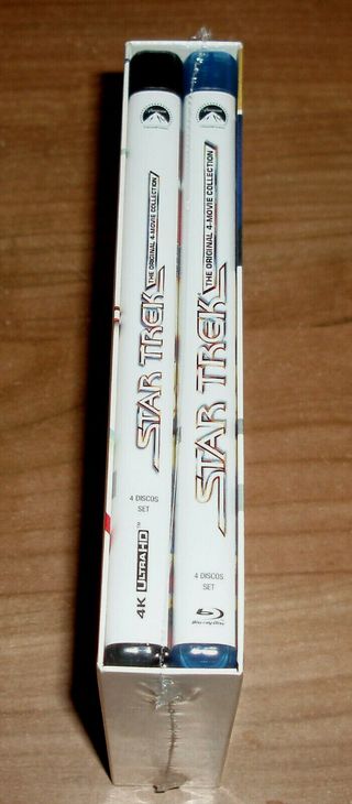 Star Trek 1-4 Las Peliculas Originales 4K+BD Nuevo