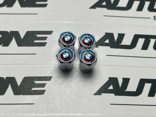 Tapones BMW 50 Aniversario grises válvula de rueda