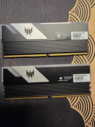 Memoria RAM 2x16 Acer Predator Vesta II DDR5 6000