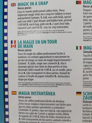 Gioco di Magia Hocus Pocus