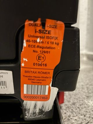 Britax Römer Dualfix i-Size Silla Coche