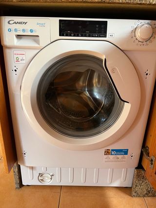 Lavadora Candy integrable Smart Inverter