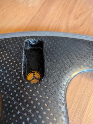 Ruota anteriore HED.3 Tri Spoke Carbono 700c