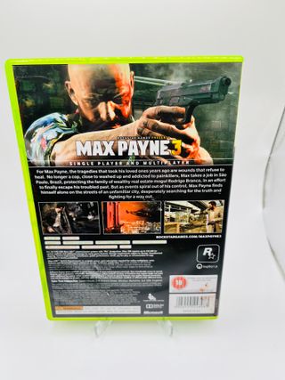Max Payne 3 Xbox 360 Doppio Disco Manuale