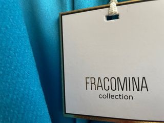 Abrigo Fracomina azul turquesa