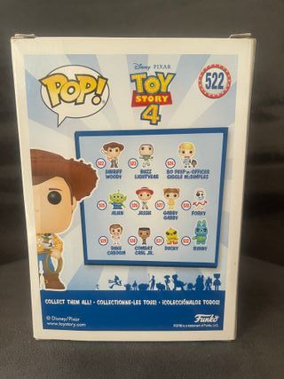 Funko Pop! Sheriff Woody Toy Story 4 #522