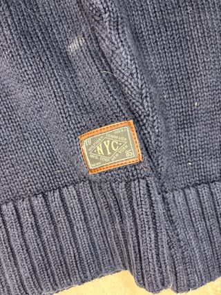 Maglione Tommy Hilfiger blu e bianco Brescia