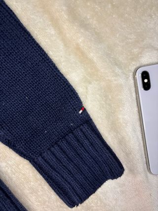 Maglione Tommy Hilfiger blu e bianco Brescia