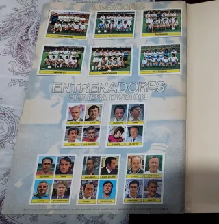 Álbum Cromos Fútbol Liga 81-82