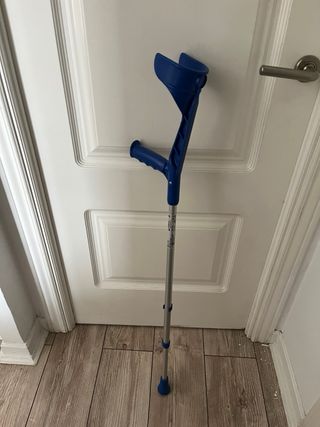 Muletas bastones Inglesas Azules