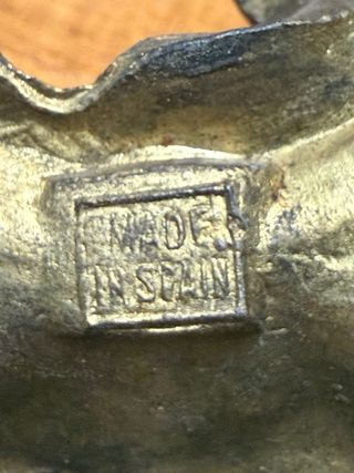 Coppia Applique Bronzo Spagnolo