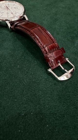 Reloj IWC Portofino Marrón y Plateado