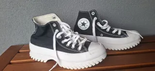Converse Botas Negras y Blancas