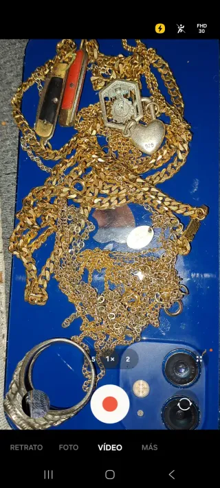 Lote Joyas Mujer Oro y Plata