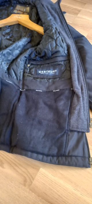 Chaquetón de paño para hombre