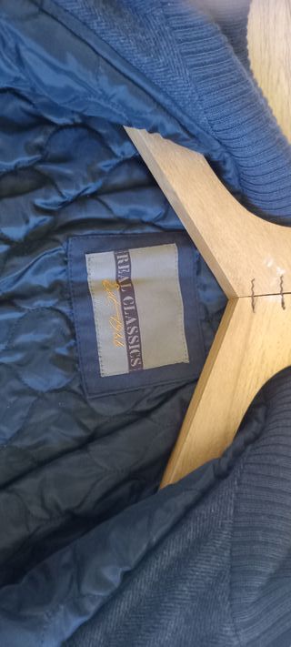 Chaquetón de paño para hombre