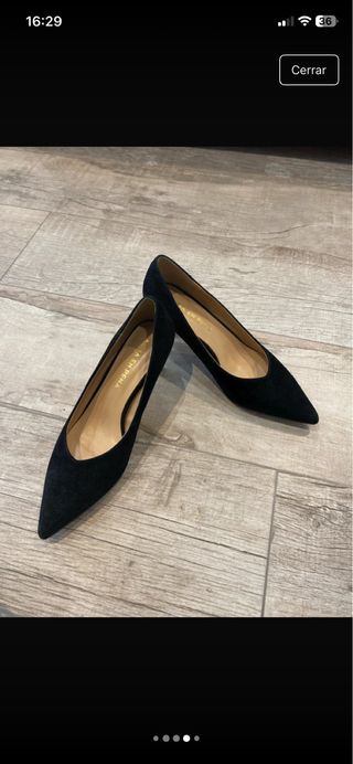 Zapatos de tacón Alma en Pena negros